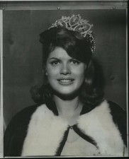 1966 Press Photo Miss USA Denise Blair of Layton, Ohio chosen at Columbus picture