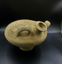 Old ancient antique Terracotta water vessel pot from ancient Roman and Greek picture