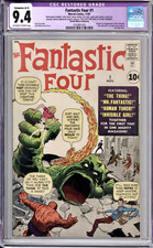 FANTASTIC FOUR #1 - CGC 9.4 - 1961 / INVESTMENT GRADE / OWNED BY HARLAN ELLISON picture