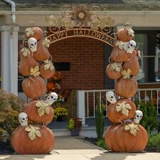 Large Metal Halloween Archway Arbor Gate picture