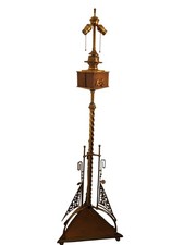 A Rare Stunning True masterpiece of historic design 1890 Victorian floor lamp picture