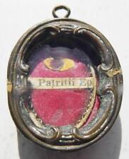 Important St. Patrick 1st Class Holy RELIC Reliquary Ireland w/ Irish Provenance picture