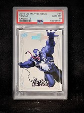 2016 Upper Deck Marvel Gems - #44 VENOM Exquisite /50 - PSA 10 - Pop 1 picture