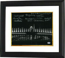 WWII Memorial D-Day Veterans/Fighter Aces/WASP 11x14 Photo Framed 13 signed PSA  picture