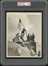 D-Day 1944 Normandy WWII Type 1 Original Photo US Flag Flys Bunker Omaha Beach picture