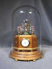 Antique 1825 Fuseé Wind #4 Singing Bird Box Cage w/ Gold Tree Rochat, Bruguier picture
