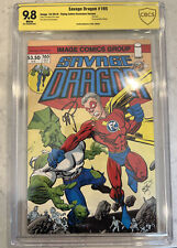 Savage Dragon #165 CBCS Flying Colors Variant Verified Signed By Erik Larsen HTF picture