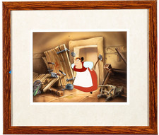 Little Mermaid (1989) Original Key Master Production cel background Sotheby's picture