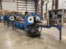 Brewco E-Z CUT Resaw Machine Four Heads With Return Conveyer picture