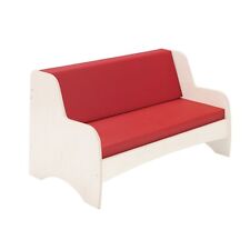 Childcraft Family Living Room Couch Replacement Cushions, Red, 34-3/4 x 20-1/... picture