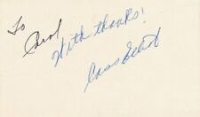 Cass Elliot-Vintage Signed Index Card (