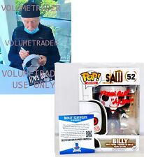Tobin Bell Signed Autographed BILLY SAW Beckett Certified Funko Pop Beckett PSA picture