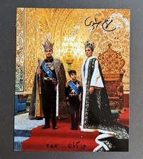 Hand Signed And Dated By Farah Pahlavi picture