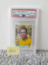  1970 World Cup Authentic PSA 6 Pele Holly Grail Panini picture