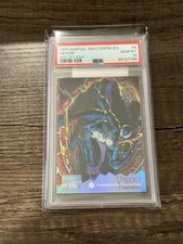 1995 Marvel Masterpieces Venom Holoflash PSA 10 GEM MT picture