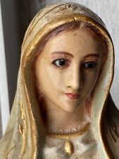 Our Lady of Fatima Statue 1940’s Immaculate Heart World Religious picture