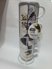 RareError-Yoda color Disney STAR WARS THE  MANDALORIAN  Coffee Mug Tea Cup Set 4 picture