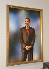 Original Canvas Portrait Barrack Obama -2010 picture