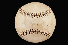 President Woodrow Wilson Single Signed 1917 National League Baseball PSA & JSA picture