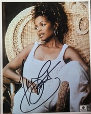 Janet Jackson Signed Autograph 8x10 COA picture