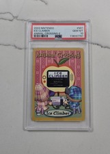 Nintendo Animal Crossing e-Reader Card - Ice Climber #N01 S4 RARE PSA 10 Pop 1 picture