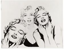 Philippe Halsman Signed Stamped 1954 The True Marilyn Monroe Gelatin Silver picture