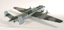 Junkers Ju 290 Maritime Patrol Heavy Bomber Aircraft Kiln Wood Model Small New picture