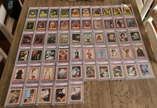 (55) 1977 Topps Star Wars Sticker Set #1 THRU #55 PSA GRADED 5 THRU 10 (1 GMA) picture