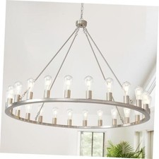 Wagon Wheel Light Fixture 48