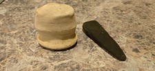 Museum Piece Stone Hardstone Pestle Grinder Axe Found Columbia River Wanapum Dam picture