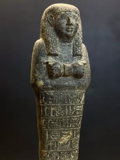 Queen Ahmose statuette, Egyptian Ushabti, Handmade Ushabti picture