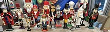 Lot (19)Wooden Nutcrackers 7”-15” All Different Very good condition picture