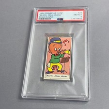 Looney Tunes Trading Card PSA 8 Primrose 1964 Elmer Fudd Bugs Bunny Blow Man #26 picture