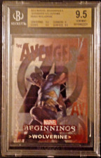 2012 UD MARVEL BEGINNINGS 3 - HA 41 WOLVERINE AVENGERS HOLOGRAM BGS 9.5 picture