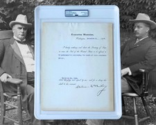 President William McKinley Announces Death of VP - The Rise of T. Roosevelt PSA picture