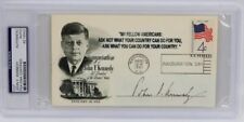 John F. Kennedy Signed Inauguration Day First Day Cover PSA - 1 of 1 picture
