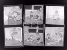 29 1942 Eliot Twins FAMOUS PHOTOGRAPHER Negative Lot 138A mary morris wow picture