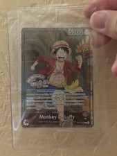 TCG One Piece Card - Monkey D. Luffy OP13-001 - Musée Grévin Paris Exclusive Pr picture