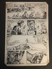 SAGA OF THE SWAMP THING#16 ORIGINAL ART FIRST BISSETTE,TOTLEBEN COLLABORATE RARE picture