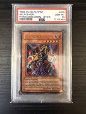 Yu-Gi-Oh Helpoemer PGD-058 1st Edition PSA 10 GEM MINT Pharaonic Guardian picture