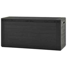 Garden Storage Box Anthracite 116x44x55 cm picture