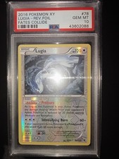 Pokemon PSA 10 Lugia Reverse Holo XY Fates Collide #78 POP 30 READ DESCRIPTION picture