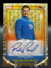 2026 Topps Finest Fantastic Four Superfractor 1/1 Pedro Pascal Auto picture