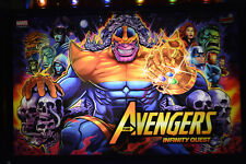 Stern * The AVENGERS : Infinity Quest LE (#154 of 500) pInball game with topper picture