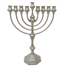 TIFFANY & CO 925 STERLING SILVER HANDMADE CLASSIC MODERN SHINY HANUKKAH MENORAH picture