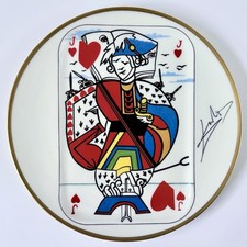 Salvador Dali Puiforcat Royal Flush 1967 Limited Edition Plate 227/2000 picture