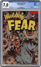 Fawcett - WORLDS OF FEAR #10 - Grade 7.0 - Comic Book picture