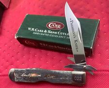 RARE CASE PRESIDENT'S DAY CHEETAH KNIFE NEVER USED IN BOX # 6111 1/2L SS picture