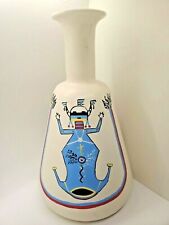 Milika Navajo Native American Father Sky Mother Earth Large Decanter Vase  picture