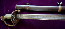 PRE CIVIL WAR CONFEDERATE FOOT OFFICER SWORD MADE BY DERBY NASHVILLE 1860 1 OF 5 picture